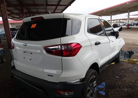 2020 Ford Ecosport S z USA, uszkodzony, nr VIN MAJ3S2FEXLC364053